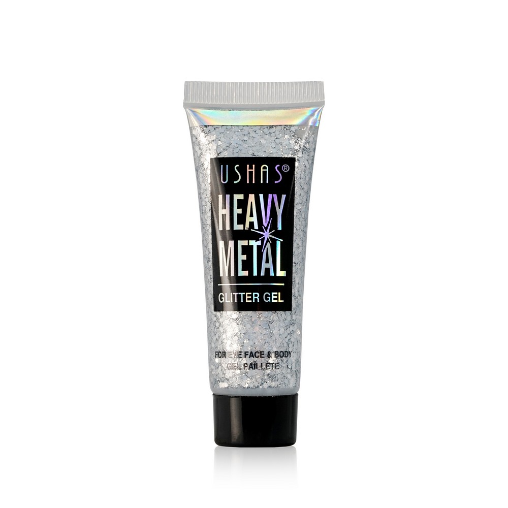Глиттер для век USHAS " Heavy metal " в ассортименте. Фото 1.