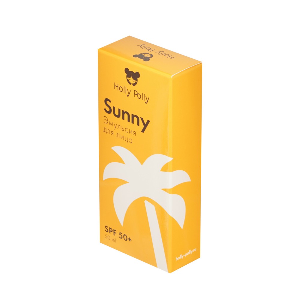 Эмульсия для лица Holly Polly Sunny SPF 50+ 50мл. Фото 3.