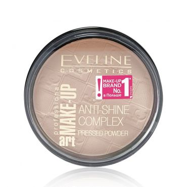 Пудра для лица Eveline Anti-Shine Complex Pressed Powder 32 , Natural , 14г.