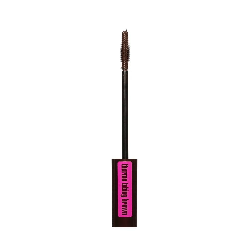 Объёмная тушь для ресниц Relouis Strip it Easy Thermo tubing brown volume mascara коричневая 9мл. Фото 2.