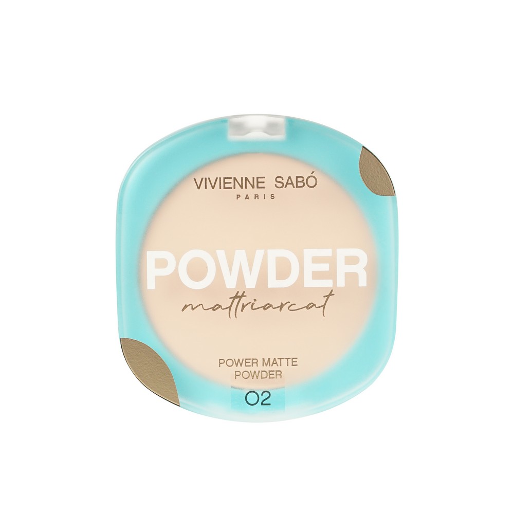 Матирующая пудра для лица Vivienne Sabo Mattriarcat 02 7,5г. Фото 1.