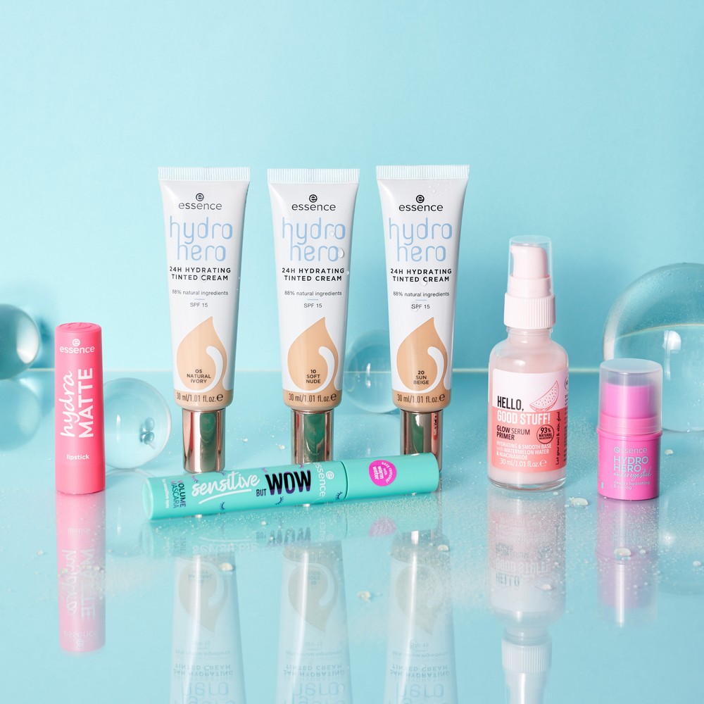 Сыворотка - праймер для лица Essence Hello, good stuff! Glow serum primer 30мл. Фото 9.
