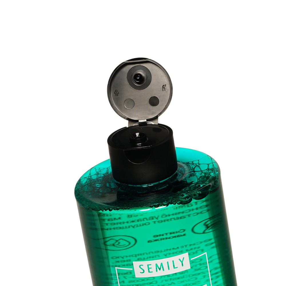 Мицеллярная вода с коллагеном SEMILY Coconut Micellar Water 3 in 1 430мл. Фото 4.