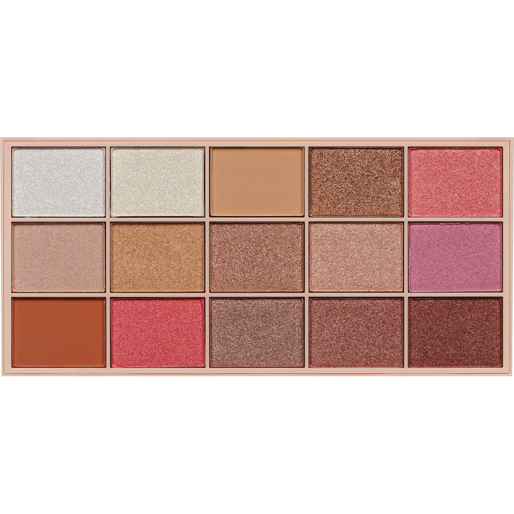 Палетка теней для век BeYoung Eyeshadow palette 01 15 оттенков 23г. Фото 5.