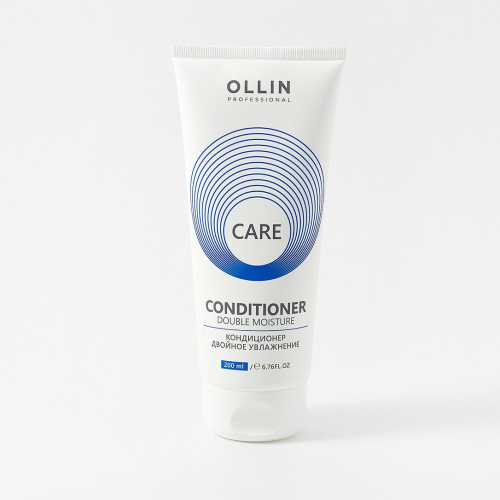 Кондиционер для волос Ollin Professional Care " Double Moisture " 200мл. Фото 8.