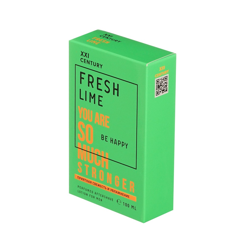 Лосьон после бритья Парфюмерия XXI века Fresh Lime 100мл. Фото 2.