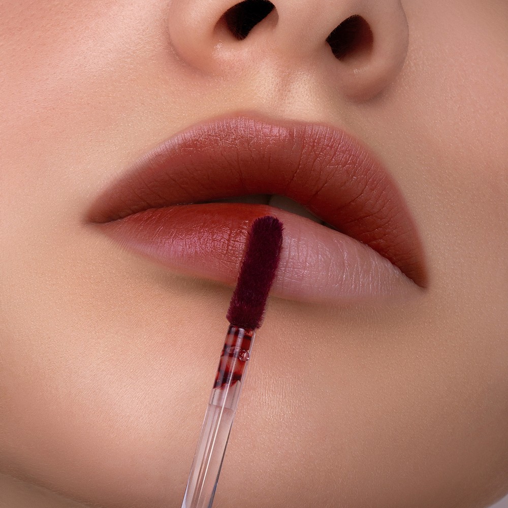 Тинт для губ Luxvisage Lip Tint Aqua Gel 06 Toffe 3,4мл. Фото 4.