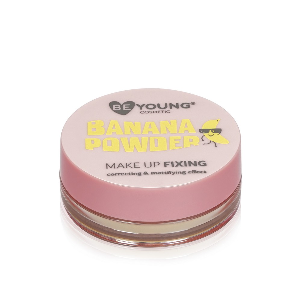 Фиксирующая пудра для лица BeYoung Banana Powder 6,5г. Фото 2.