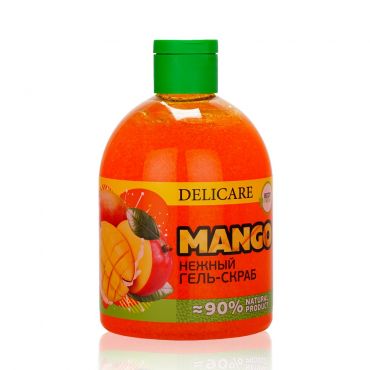 Гель - скраб для душа Delicare Fruit Peeling " Mango " 485мл.