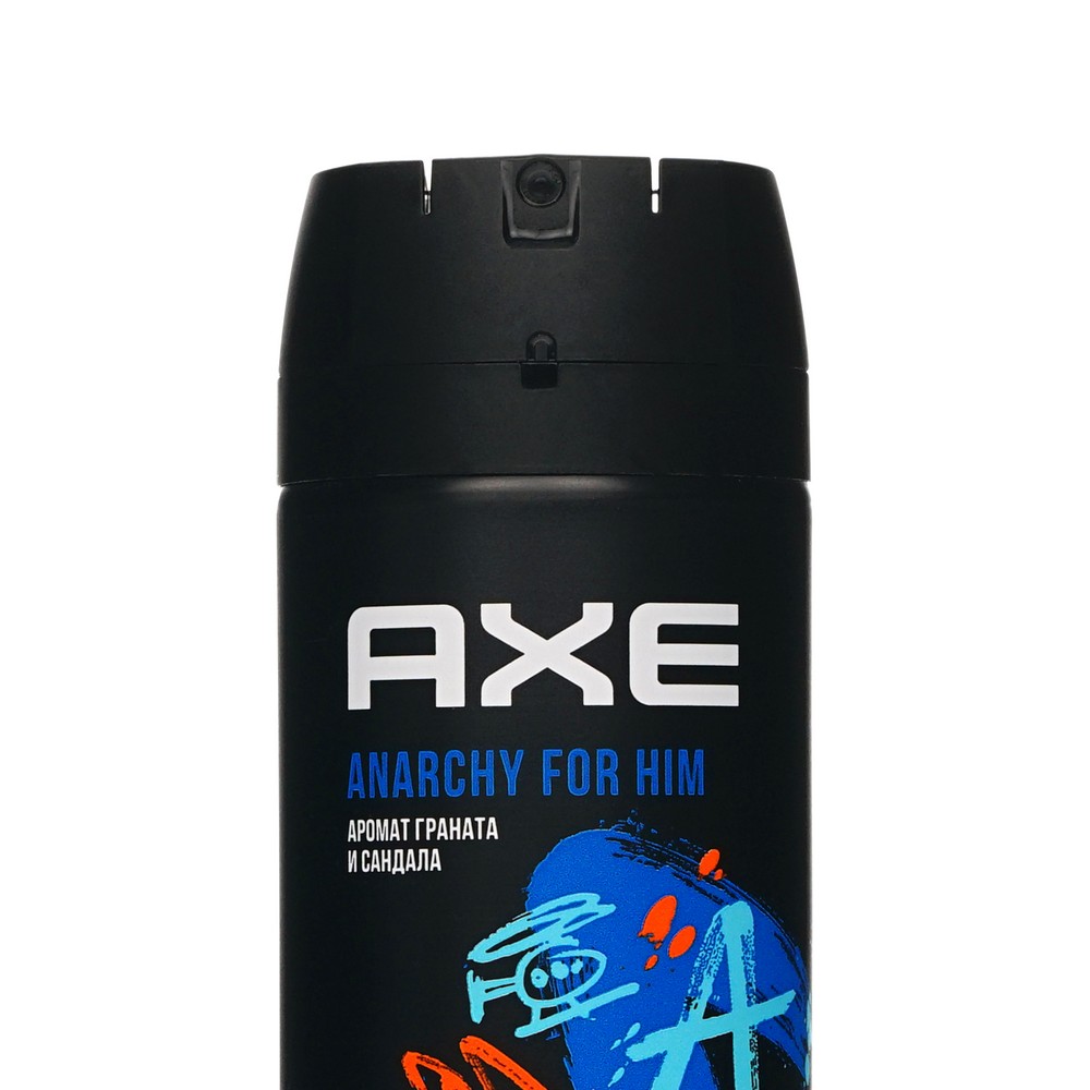 Мужской дезодорант - спрей Axe Anarchy 150мл. Фото 4.