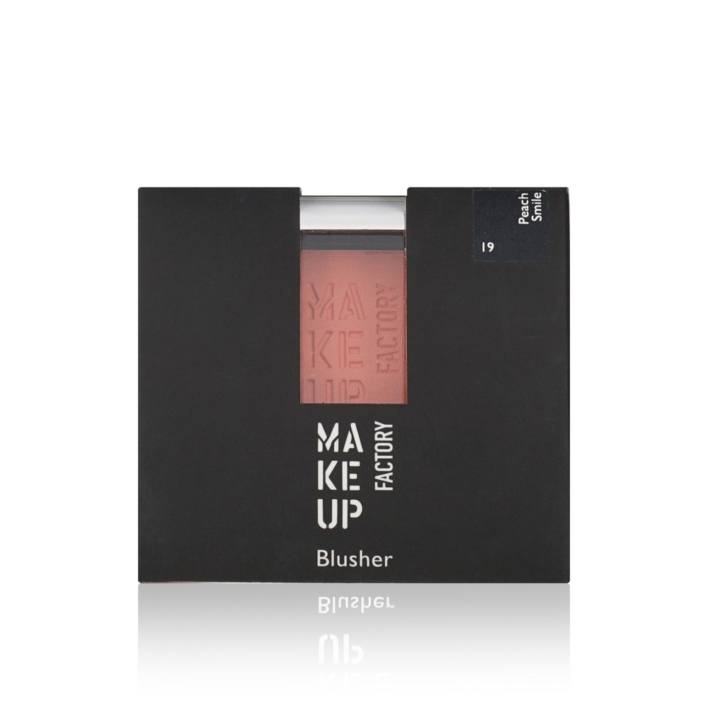 Шелковистые румяна для лица Make Up Factory Blusher 19 6г. Фото 1.