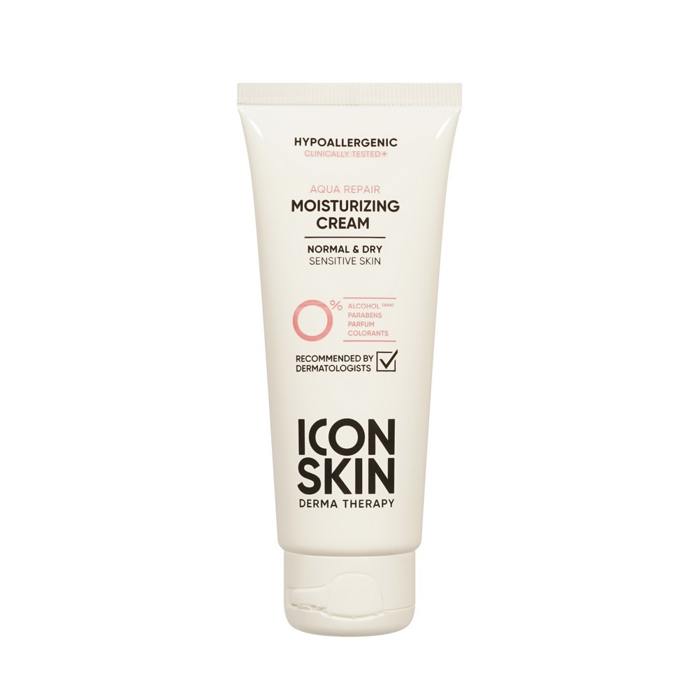 Увлажняющий крем для лица ICON SKIN Derma Therapy Aqua Repair Moisturizing cream 75мл. Фото 5.