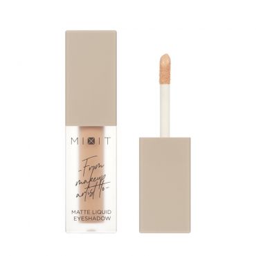 Жидкие матовые тени для век Mixit Matte liquid eyeshadow 01 3,8г.