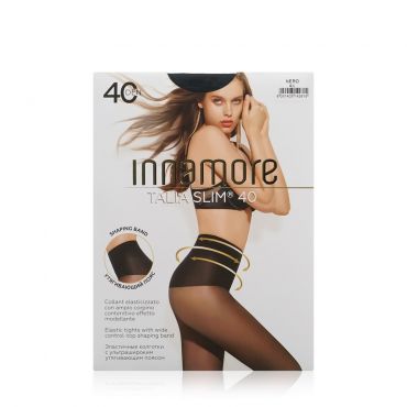 Женские колготки Innamore Talia Slim 40den Nero 4 размер.