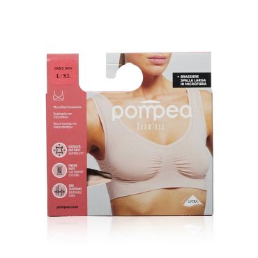 Женский бюстгалтер Pompea Seamless Comfort Basik skin L / XL.