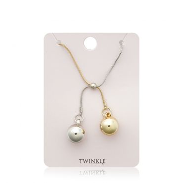 Колье Twinkle " Gold and silver ".