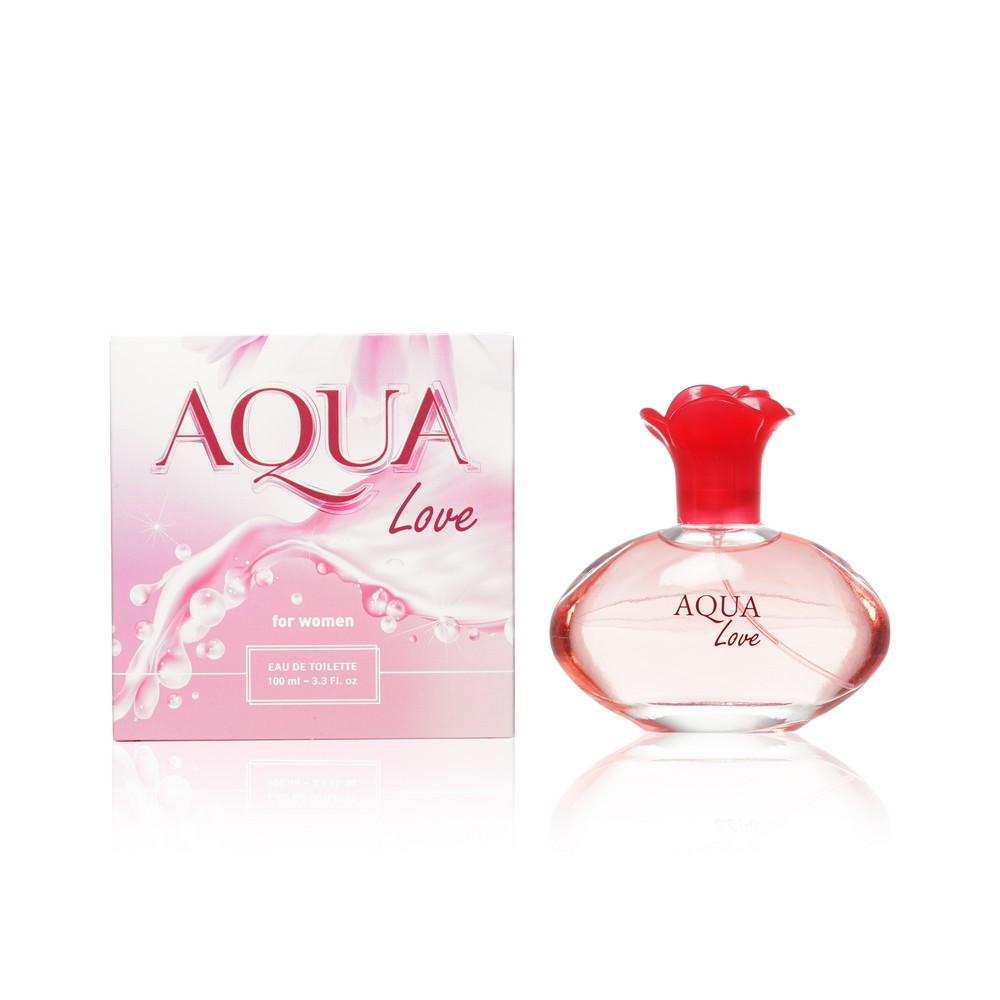 Женская туалетная вода Delta Parfum Aqua " Love " 100мл. Фото 1.