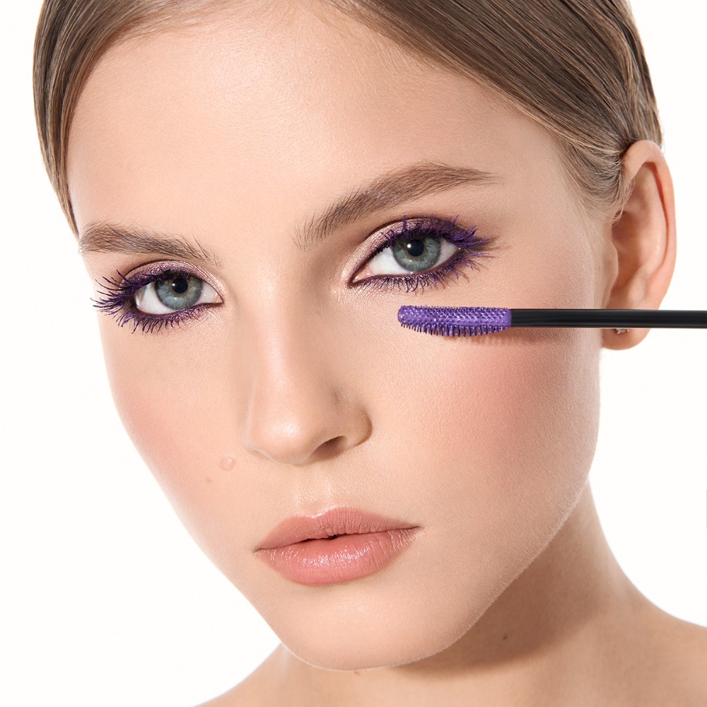 Тушь для ресниц Luxvisage Perfect color " Веер пышных ресниц " , Violet , 8г. Фото 6.