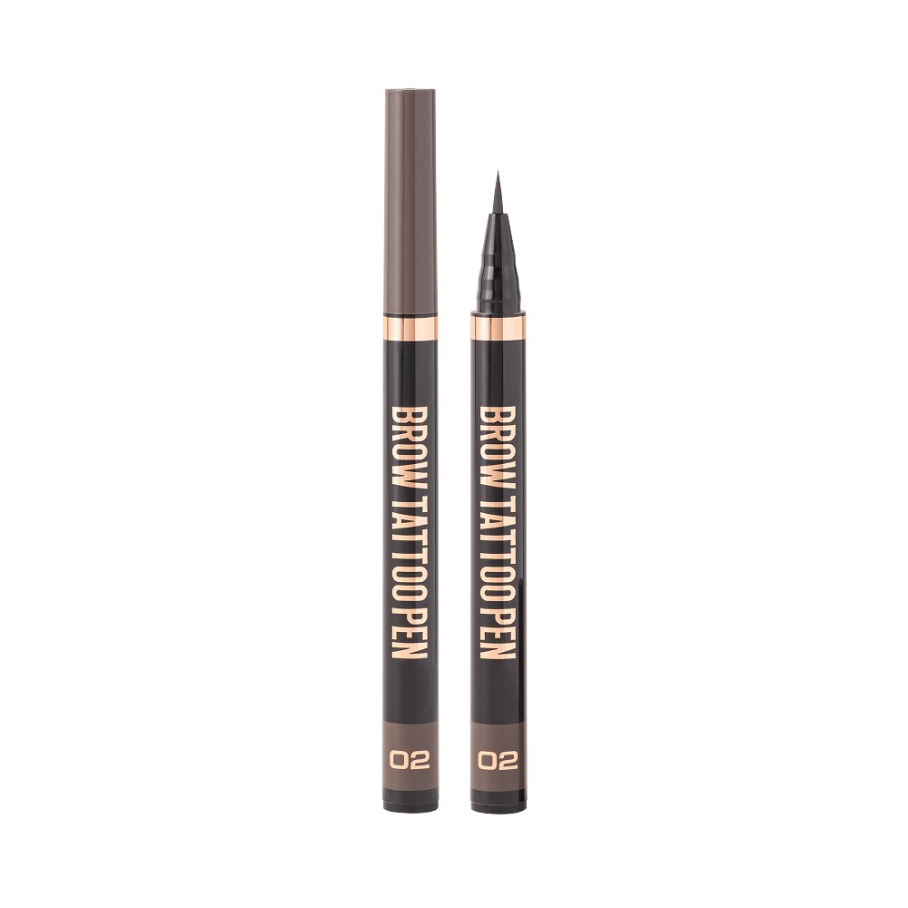 Стойкий лайнер для бровей Stellary Brow Tattoo Pen 02 0,7мл. Фото 1.