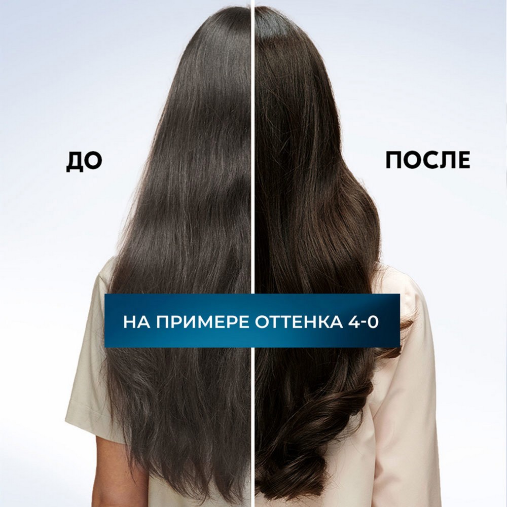 Стойкая краска - мусс для волос Глисс Кур Mousse Expert 3-65 Темный шоколад 85мл. Фото 12.