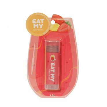 Бальзам для губ Eat My Color Balm Strawberry & banana smoothie 4,8г.