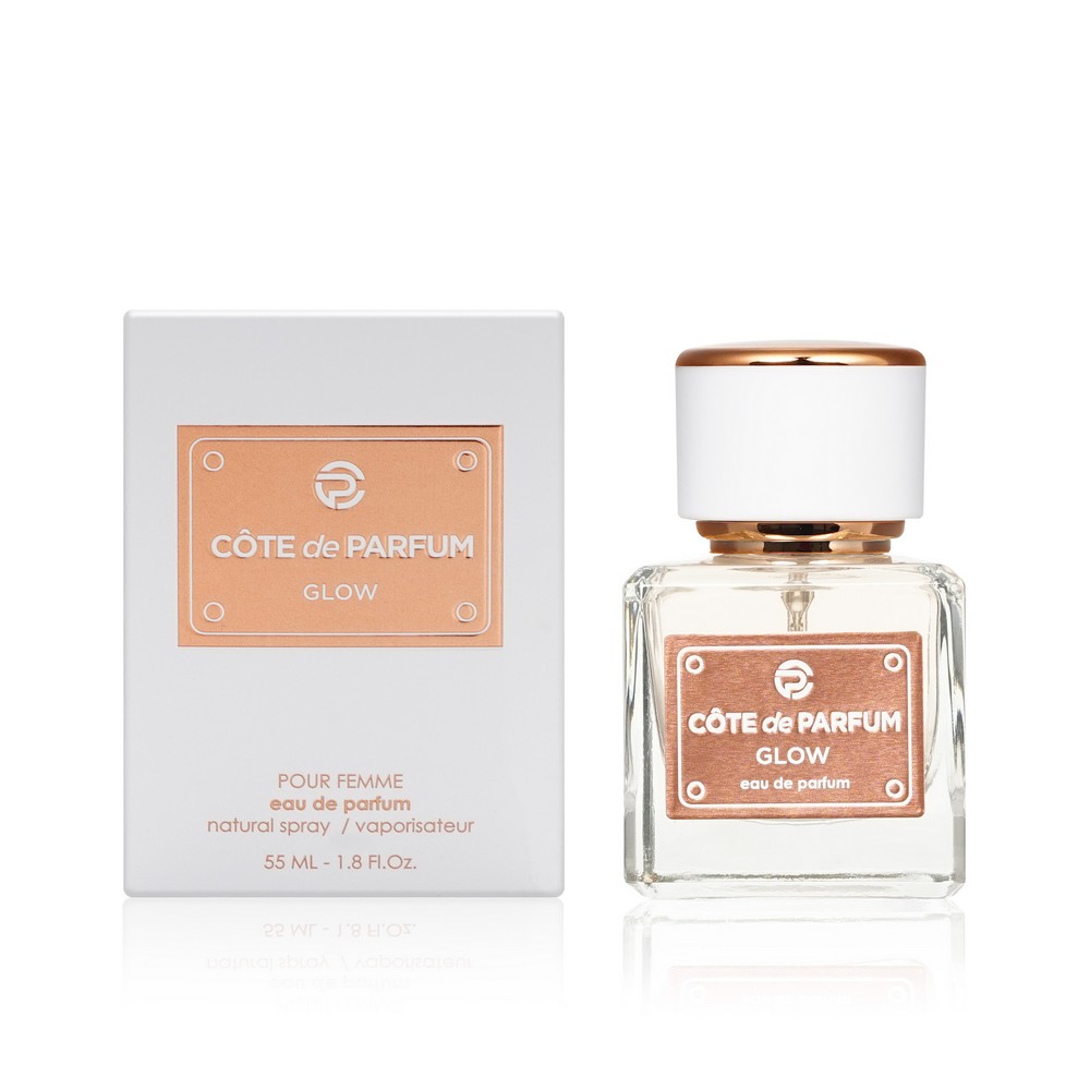 Женская парфюмерная вода Cote de Parfum " Glow " 55мл. Фото 1.