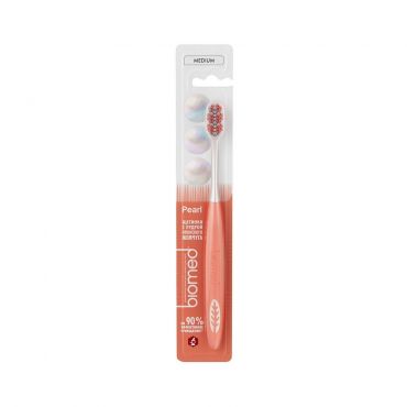 Зубная щетка Biomed Pearl средняя.