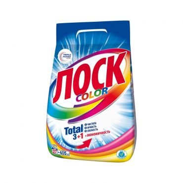 Порошок для стирки цветного белья Лоск Color 4,05кг.