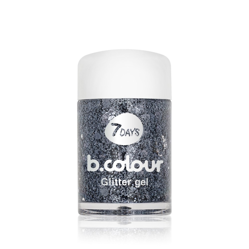 Глиттер для лица и тела 7 days b.colour mini 02 Snowy Elf 10г. Фото 2.