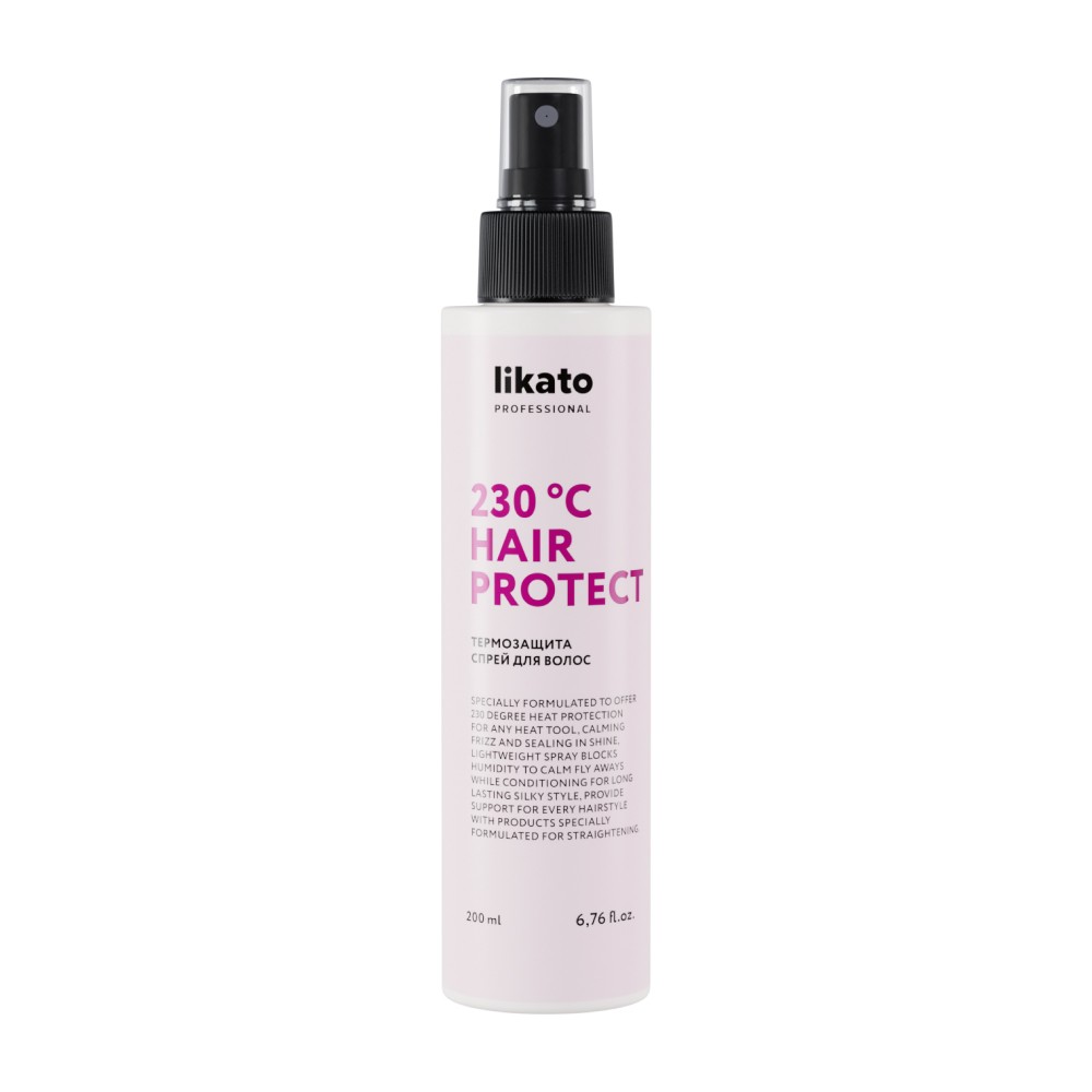 Термозащита спрей для волос Likato Professional 230 °C Hair Protect 200мл. Фото 1.