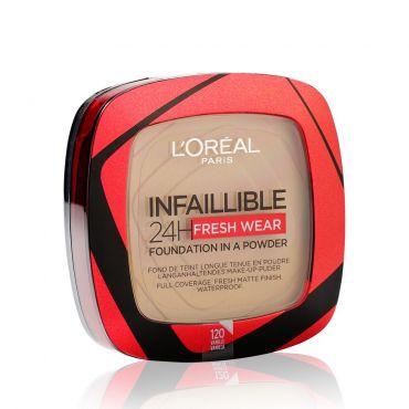 Пудра для лица L'Oreal Paris Infaillible 24H Fresh Wear 120 Vanilla 9г.