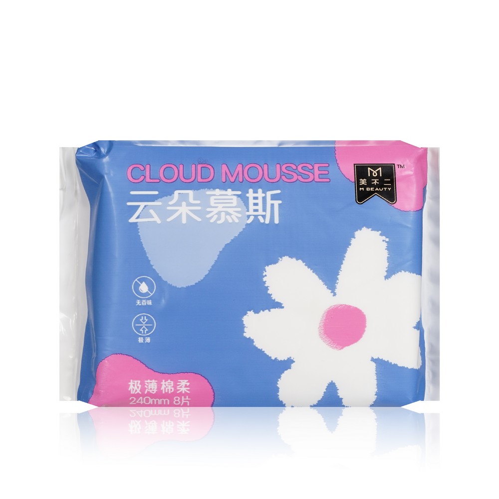 Женские прокладки M'Beauty Cloud Mousse 240мм 8шт