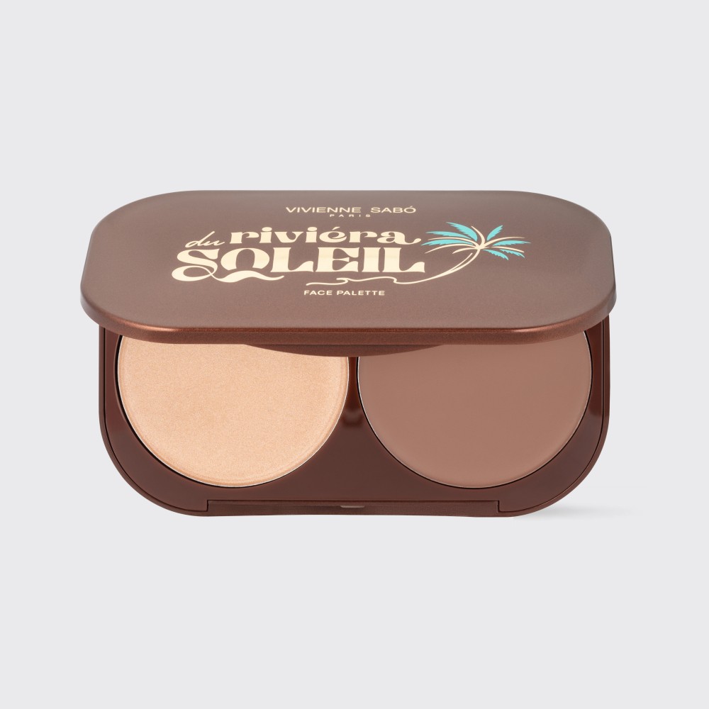 Палетка для контуринга лица Vivienne Sabo Riviera du Soleil 01 5,3г. Фото 6.