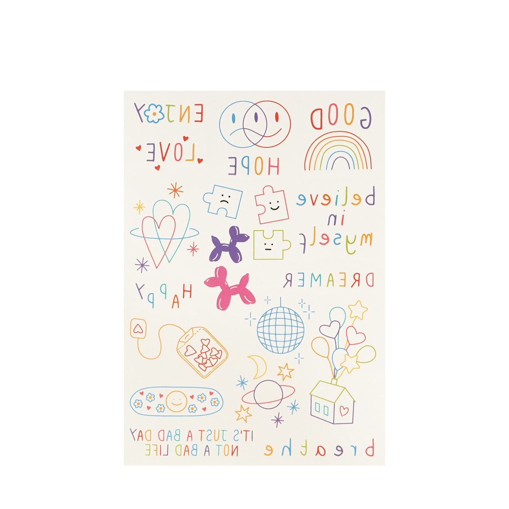 Переводные Тату для лица и тела Miamitats Dreamer. Фото 3.