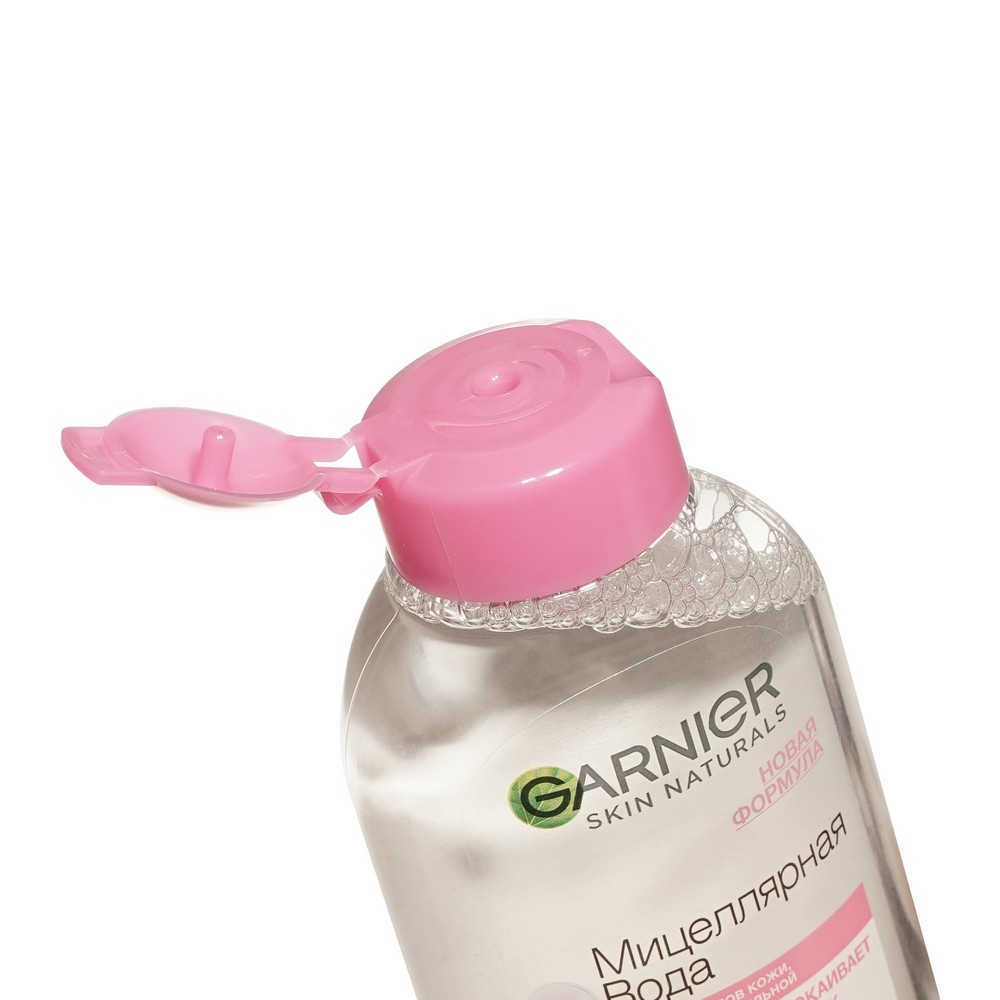 Мицеллярная вода 3 в 1 Garnier Skin Naturals для чувствительной кожи 125мл. Фото 3.