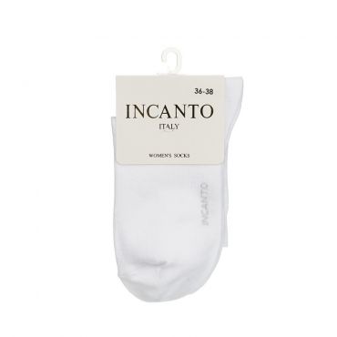 Женские однотонные носки INCANTO IBD733003 Bianco р.36-38.