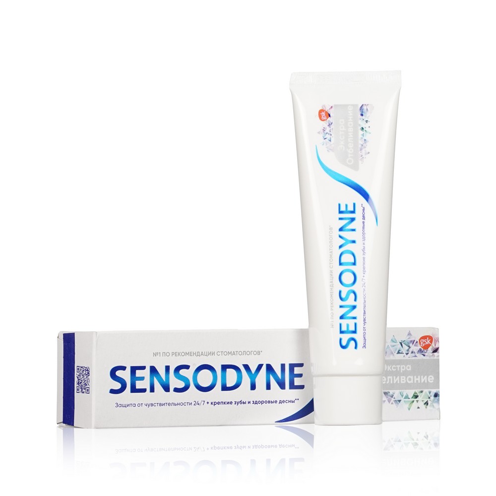 Зубная паста Sensodyne " Экстра Отбеливание " 50мл