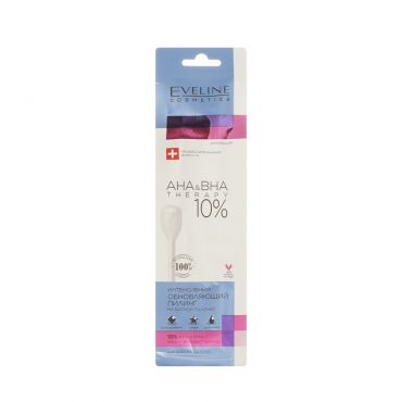 Интенсивный обновляющий пилинг на ватной палочке Eveline AHA&BHA Therapy 10% 50мл.