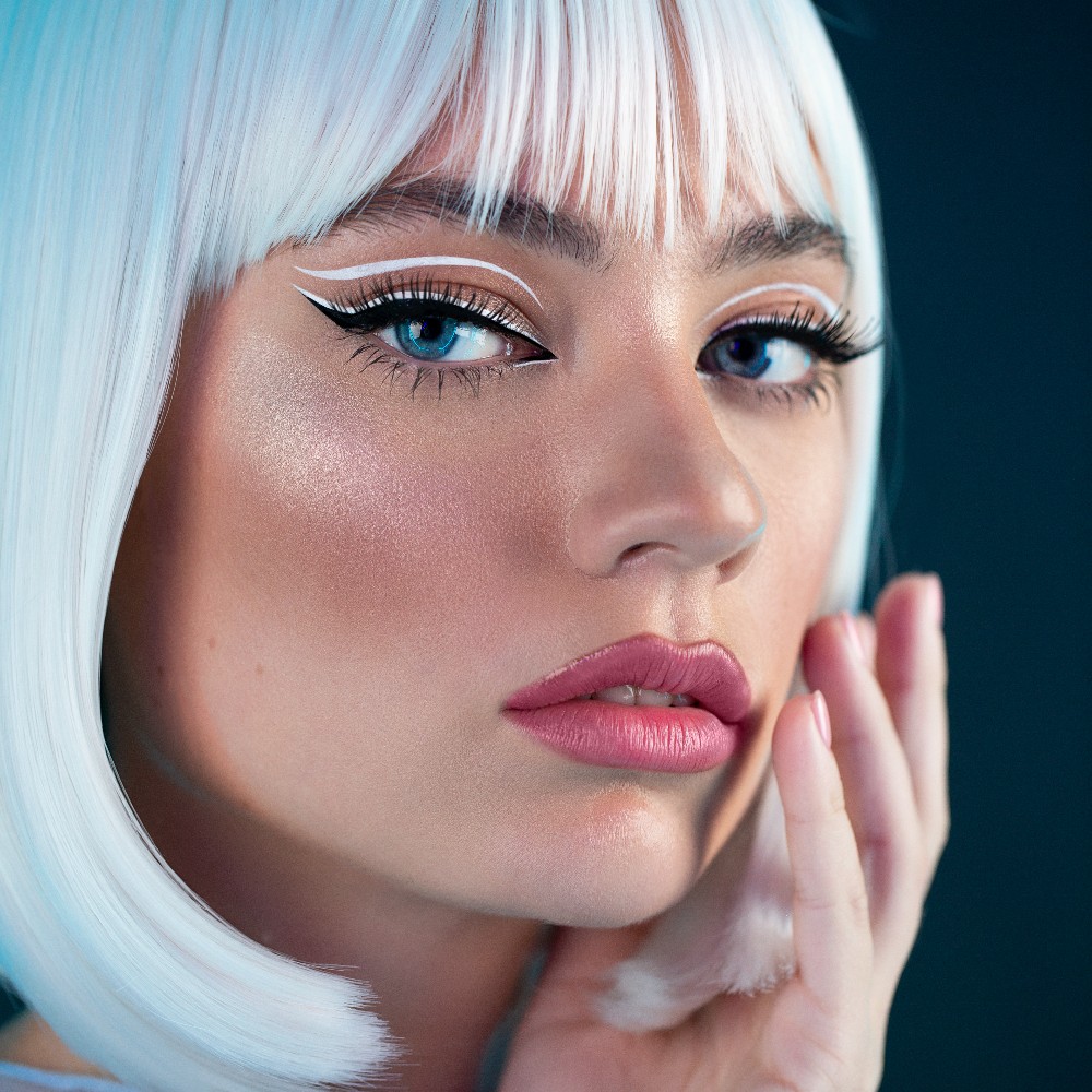 Объёмная тушь для ресниц Luxvisage Elastica Thermo Tubing Черная 8г. Фото 4.