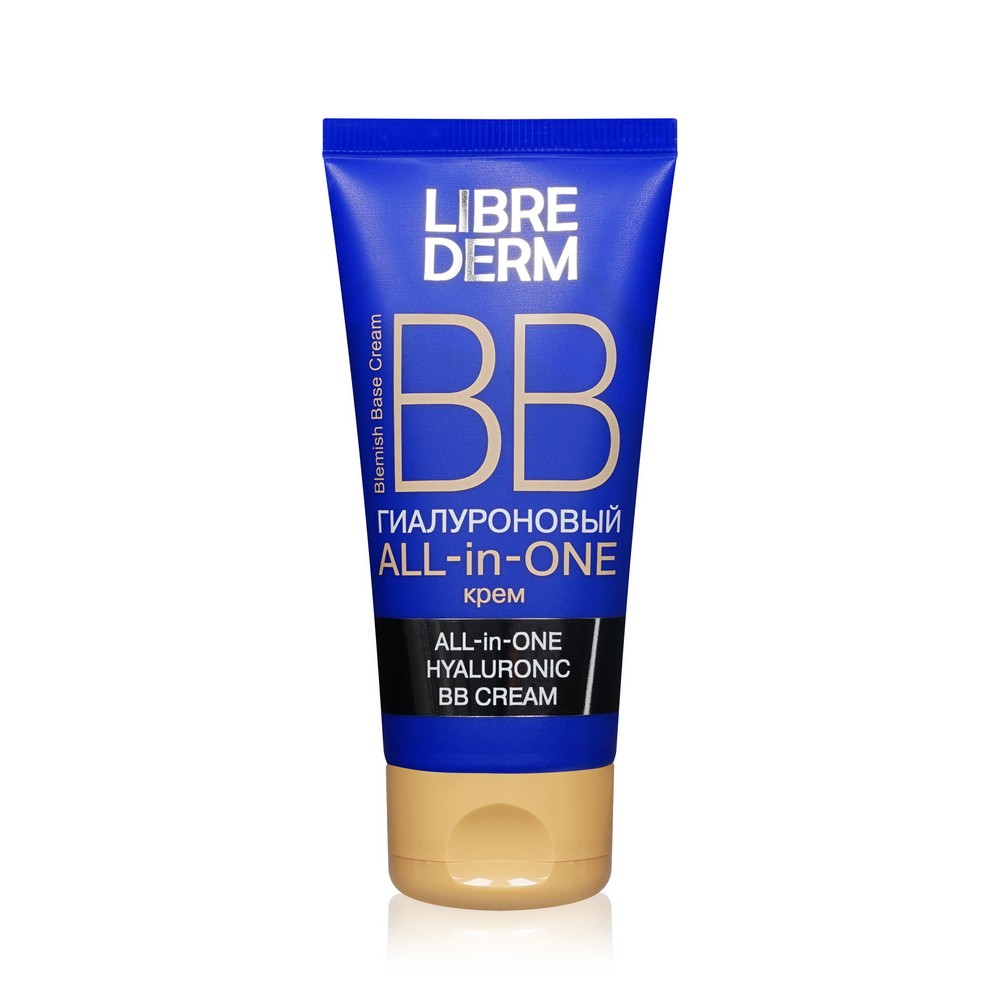 Гиалуроновый BB крем для лица Librederm All-in-One 50мл. Фото 2.