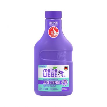 Концентрированный гель для стирки цветного белья Meine Liebe Premium 800мл.