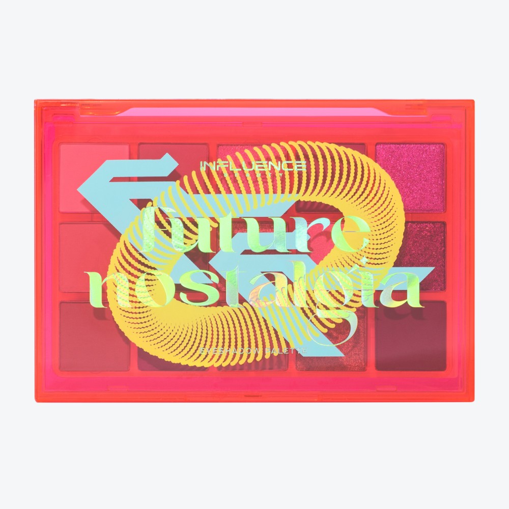 Палетка теней для век Influence Beauty Future Nostalgia 15 оттенков 15г. Фото 13.