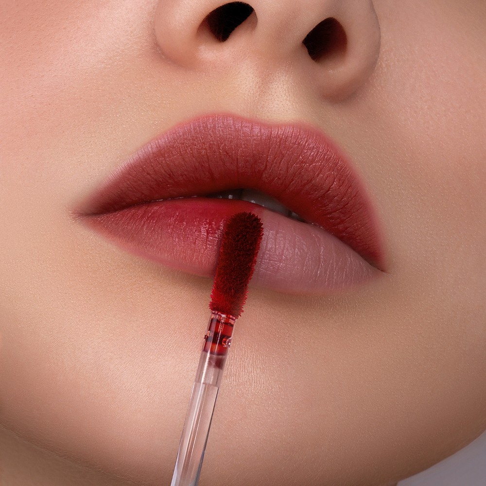Тинт для губ Luxvisage Lip Tint Aqua Gel 04 , Rosewood , 3,4мл. Фото 4.