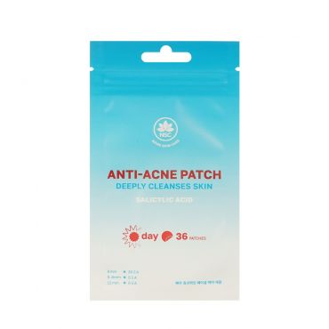 Дневные патчи от прыщей с салициловой кислотой NSC Anti-acne patch 36шт.