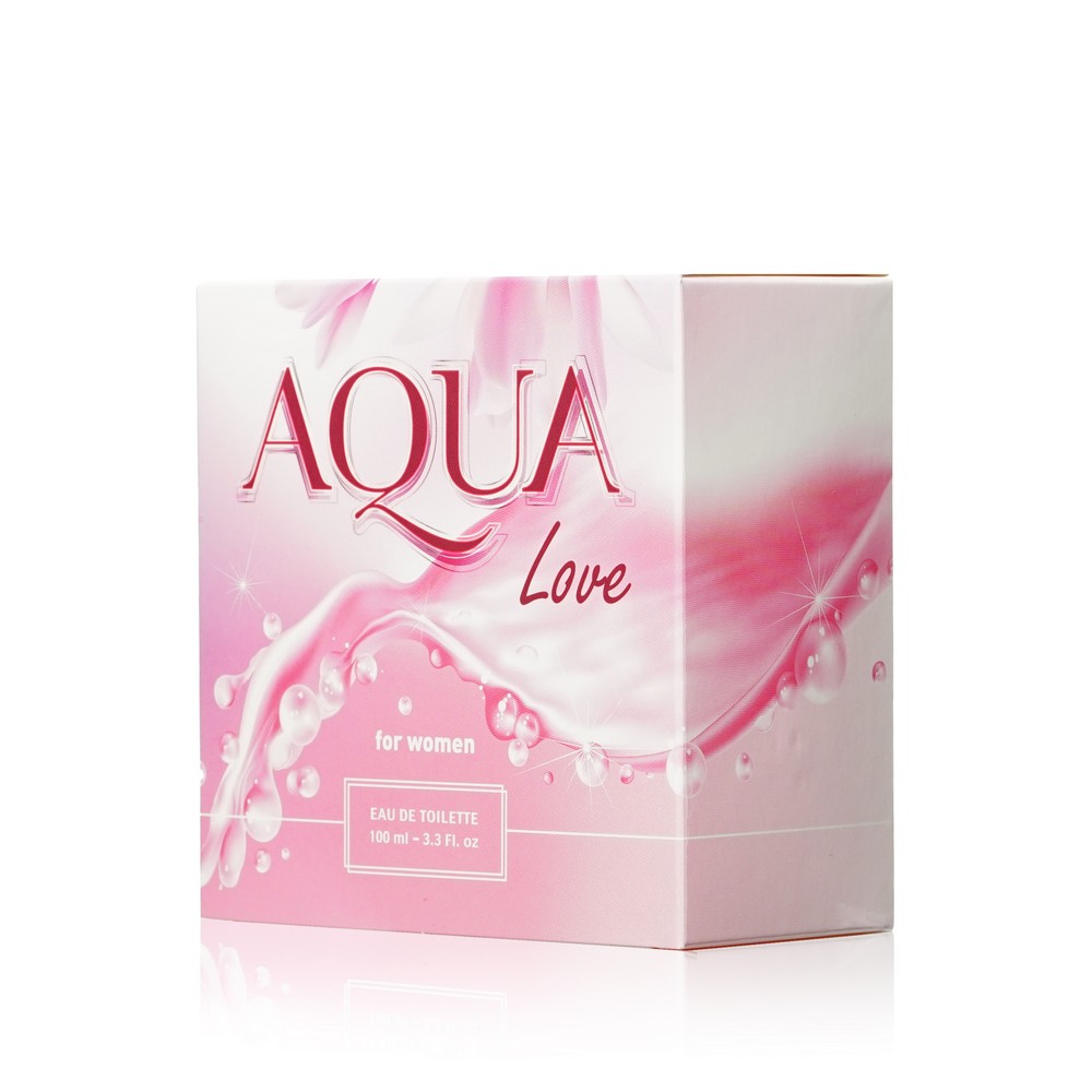 Женская туалетная вода Delta Parfum Aqua " Love " 100мл. Фото 3.