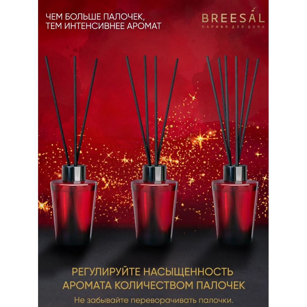 Ароматический диффузор Breesal Passion Клубничный дайкири 70мл. Фото 6.