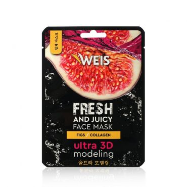 Моделирующая маска для лица WEIS Fruit Mask " Mask Figs + Collagen " с экстрактом инжира и коллагеном 25г.