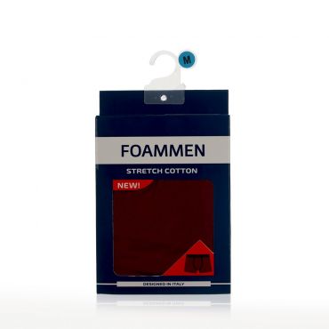 Мужские трусы Foammen Fo210001-2 , Бордовый , M.