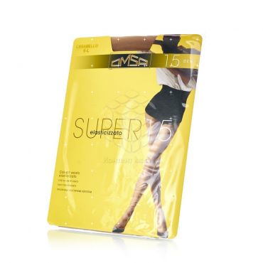Женские колготки Omsa Super 15den Caramello 4 размер.