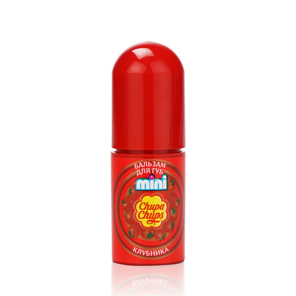 Бальзам для губ Chupa Chups Mini " клубника " 3,8г. Фото 2.